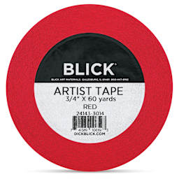 Blick Artist Tape - Red, 3/4" x 60 yds