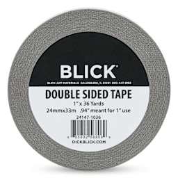 Blick Double-Sided Tape - 1" x 36 yds (Front of packaging)