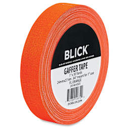 Blick Gaffers Tape - 1" x 30 yds, Fluorescent Orange