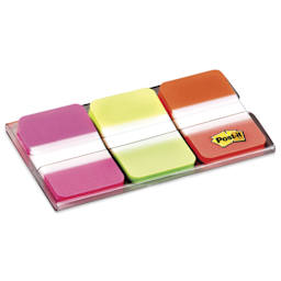 Post-it Tabs - Neon Colors, Pkg of 36 - tab container out of packaging