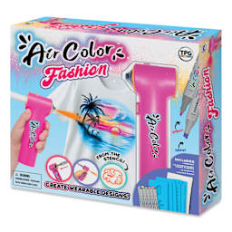 TPG Creations AirColor Fashion Airbrush Kit - front of packaging