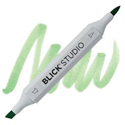 Blick Studio Brush Marker - Green Tomato marker and swatch
