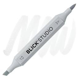 Blick Studio Brush Marker - Cool Gray 10% marker and swatch