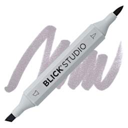 Blick Studio Brush Marker - Warm Gray 50% marker and swatch