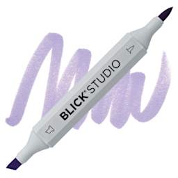 Blick Studio Brush Marker - Lilac marker and swatch