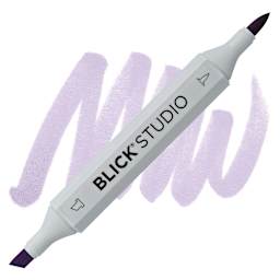 Blick Studio Brush Marker - Gray Lavender marker and swatch