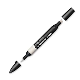 Winsor & Newton Promarker Brush Marker - Warm Grey 1 (marker)