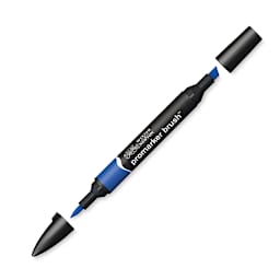 Winsor & Newton Promarker Brush Marker - Royal Blue (marker)