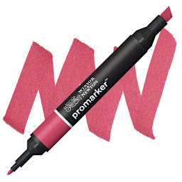 Winsor & Newton Promarker - Cardinal Red marker and swatch