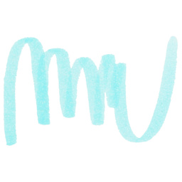 Caran d'Ache Fibralo Brush Marker - Sky Blue swatch