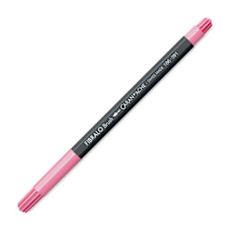 Caran d'Ache Fibralo Brush Marker - Light Purple with cap on