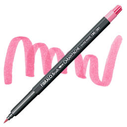 Caran d'Ache Fibralo Brush Marker - Light Purple marker and swatch