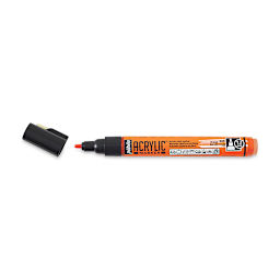 Pebeo Acrylic Marker - Orange, 1.2 mm, Bullet Nib