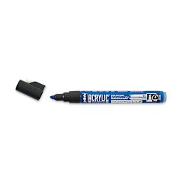 Pebeo Acrylic Marker - Cyan, 4 mm, Chisel Nib