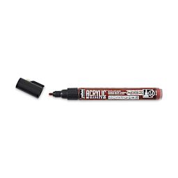 Pebeo Acrylic Marker - Raw Sienna, 1.2 mm, Bullet Nib
