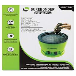 Surebonder Adjustable Temp Electric Glue Skillet - Front of package
