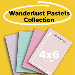 Wanderlust Pastels Collection, 4" x 6"