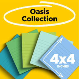 Oasis Collection, 4" x 4"