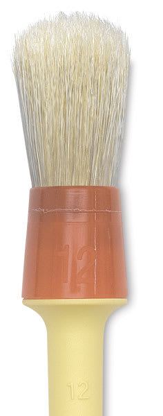 Lineco Glue Brushes - Closeup of 3/4" Brush