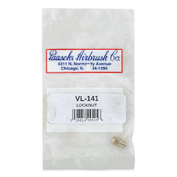 Paasche Model VL Airbrush Needle Valve Assembly Part - Locknut (in package)