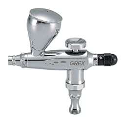 Grex Genesis Series Single Action Airbrush - Side view of airbrush