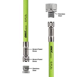 Grex Ultra-Flex Airbrush Hose, materials used in manufacturing highlighted