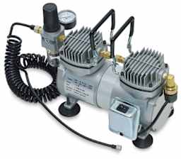 Whisper Aire 2000 Compressors - Angled view of Compressor
