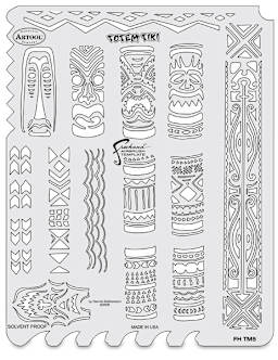 Tiki Master - Top view of Totem Tiki Template  