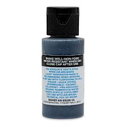 Badger Air-Opaque Airbrush Color - 1 oz, Black - back