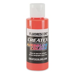 Createx Airbrush Color - 2 oz, Fluorescent Orange