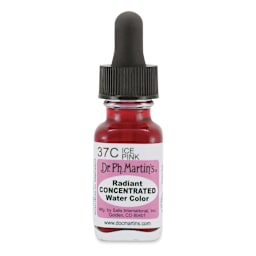 Dr. Ph. Martin's Radiant Concentrated Individual Watercolor - 1/2 oz, Cherry Red