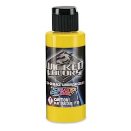 Createx Wicked Colors Airbrush Color - 2 oz, Yellow