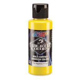 Createx Wicked Colors Airbrush Color - Opaque Bismuth Vanadate Yellow, 2 oz, Bottle