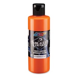 Createx Wicked Colors Airbrush Color - Opaque Pyrrole Orange, 4 oz, Bottle