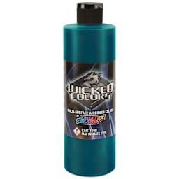 Createx Wicked Colors Airbrush Color - 16 oz, Detail Viridian - back