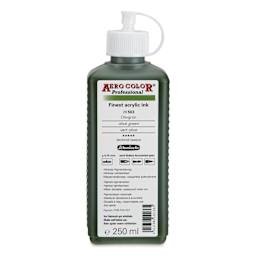 Schmincke Aero Color Professional Airbrush Color - 250 ml, Olive Green