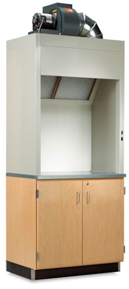 Painting Hood and Cabinet