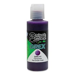 Grex Private Stock Airbrush Color - Transparent Volet (Red Shade), 2 oz