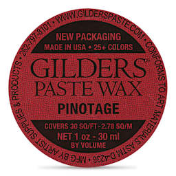 Gilders Paste Wax - 30 ml, Pinotage - out of packaging