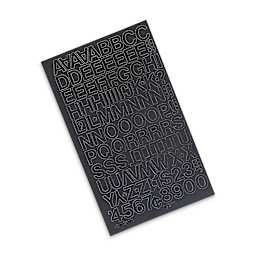 Chartpak Vinyl Letters – 3/4" Capital Letters, Black