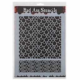 Graftobian Bad Ass Airbrush Stencil - Slither
