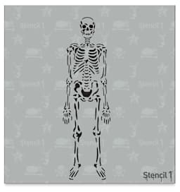 Stencil1 Stencil - Skeleton, 5-3/4'' x 6''