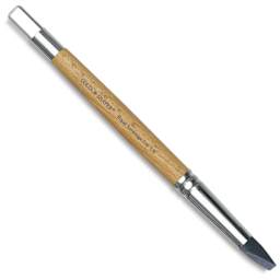 Double End Clay Shaper - Size 10 Flat Chisel Shaper at angle