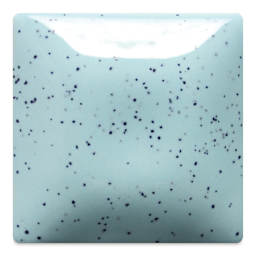 Mayco Speckled Stroke & Coat Glaze - Speckled My Blue Heaven, fired at cone 06 oxidation