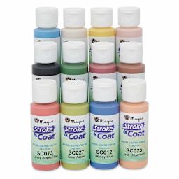 Mayco Stroke & Coat Wonderglaze Kit - Bottle, 2 oz, Wonderglaze Kit 3