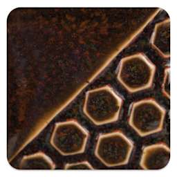 Mayco Elements Glaze - Rose Granite, fired at cone 10 reduction