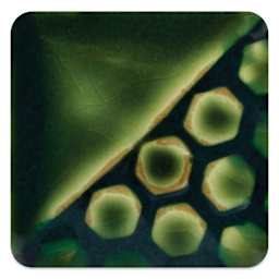 Mayco Elements Glaze - Bluegrass, fired at cone 6 oxidation