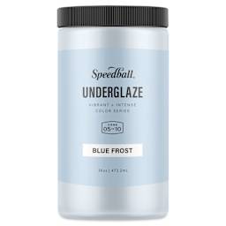 Speedball Ceramic Underglaze - Blue Frost, Opaque, 16 oz