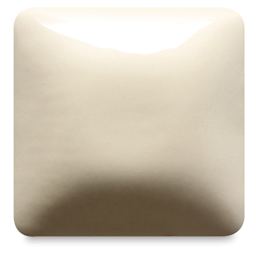 Blick Essentials Gloss Glaze - Pint, Ivory, fired at Cone 06 oxidation