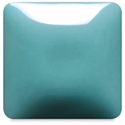 Blick Essentials Gloss Glaze - Pint, Lagoon, fired at Cone 06 oxidation